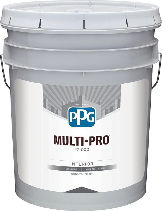 Multi-pro Interior Latex Flat Paint 5 Gallon - Quality Vinyl Acrylic For Walls & Ceilings