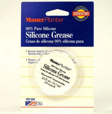 Faucet Silicone Lubricant Grease, 1/2-ounce Resealable Tube