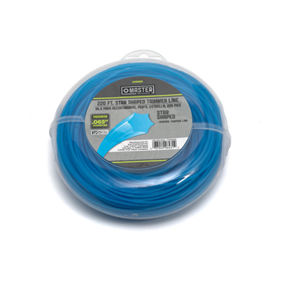 String Grass Trimmer Line, White, 0.065 In. Dia. X 220 Ft.