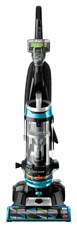 Cleanview Swivel Rewind Pet Vacuum Cleaner, Corded, Bagless, 8 Amps