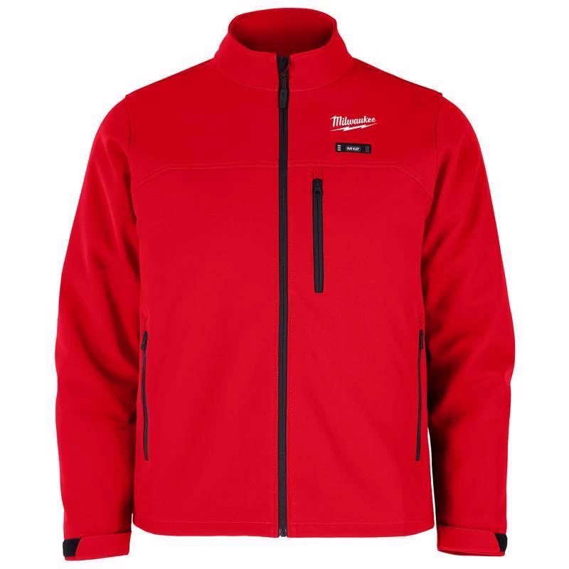 Xxl Unisex Heated Jacket Kit Red M12 Toughshell