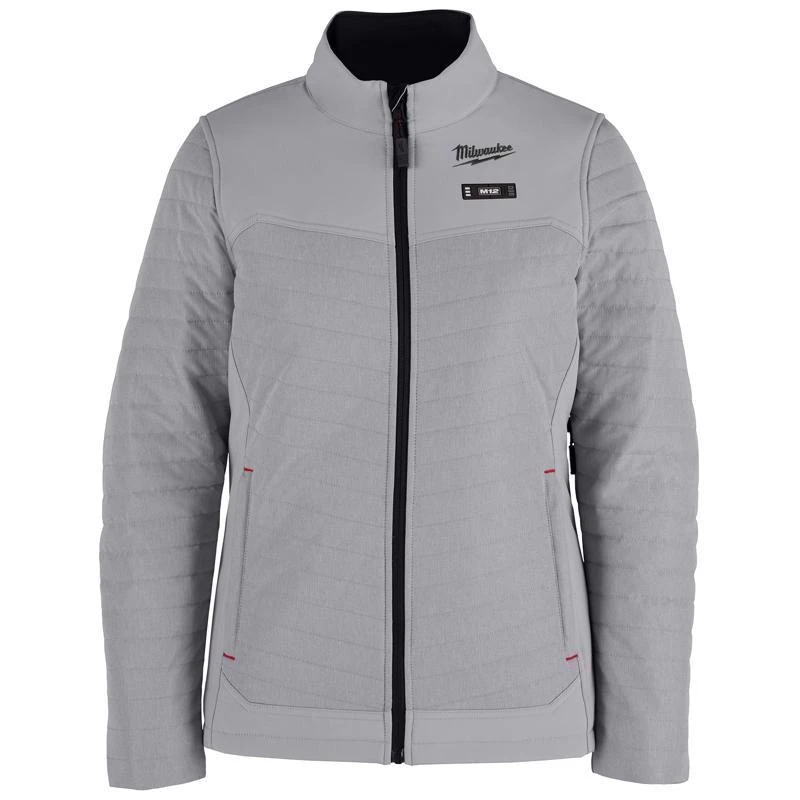 Women's Large Gray Heated Jacket Kit