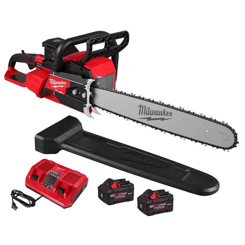 M18 Fuel 2827-22 Dual Battery 20 Inch Chainsaw Kit With Battery And Charger