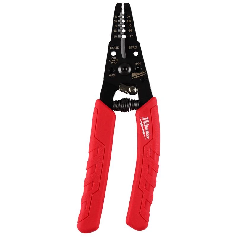 20 Awg Wire Stripper Cutter With Cushion Grip Handles