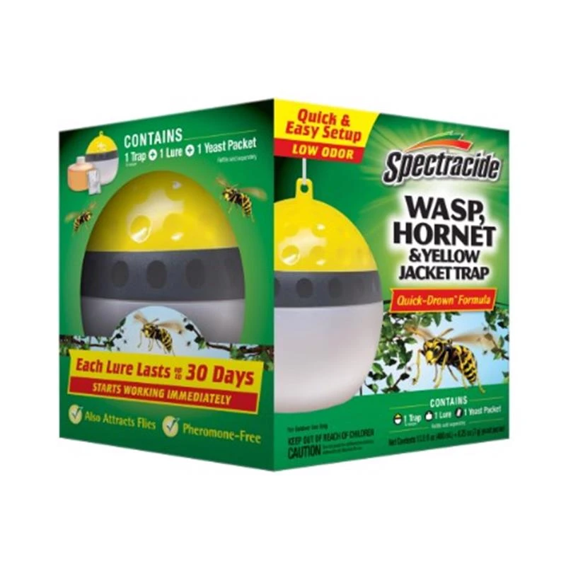 Wasp, Hornet, Yellow Jacket Trap With Quick Drown Formula
