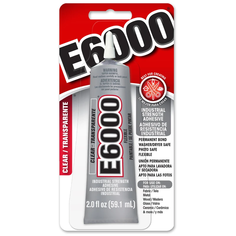 Industrial Strength Clear All Purpose Adhesive 2 Oz Tube