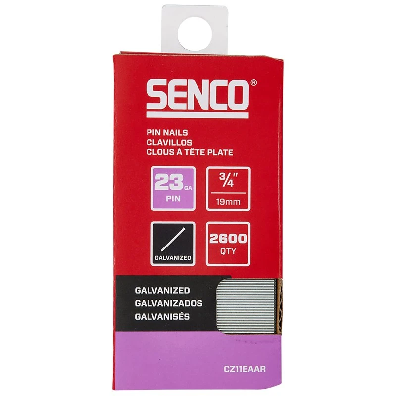 Collated Micro Pin Nails, Headless, 23 Gauge, 3/4 In., 2,600-ct.