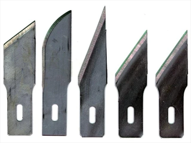 Excel Hobby Blade Assortment #2 Heavy Duty 5 Piece Set