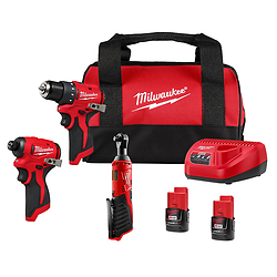 Milwaukee M12 3-tool Combo Kit - 3494-23r