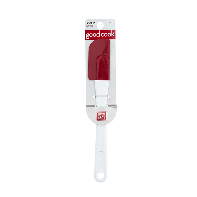 Heat-resistant Silicone Bottle Spatula With Clear Handle