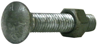 10pk 3/8x3carr Bolt/nut
