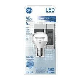 Ge Warm White 40w Led S11 Appliance Bulb - Energy Saving