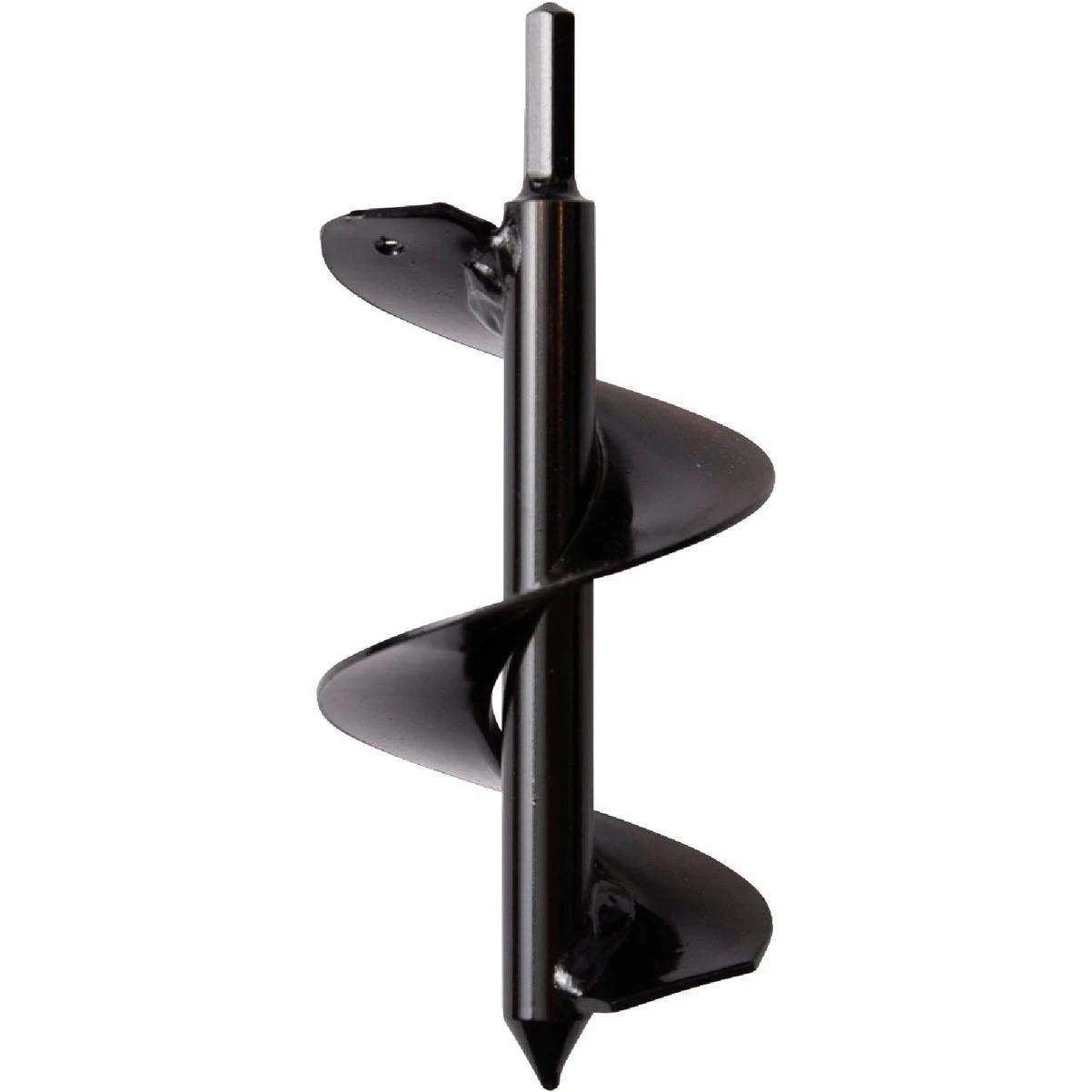 7 In. X 3 In. Black Bulb Planter Garden Auger