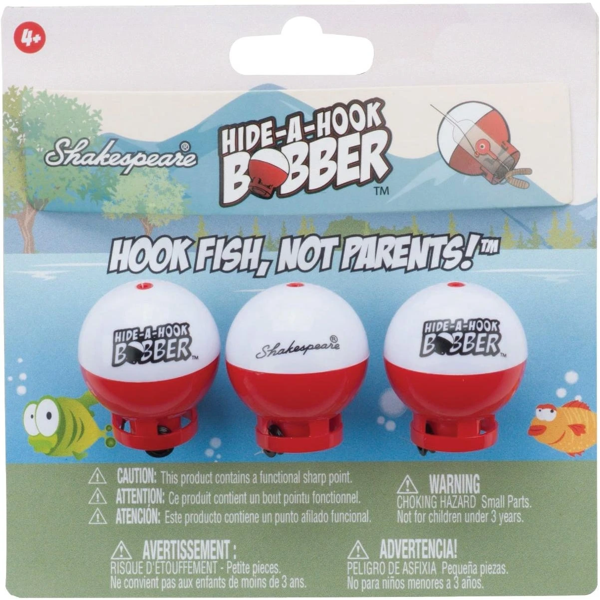Hide-a-hook Bobber (3-pack)