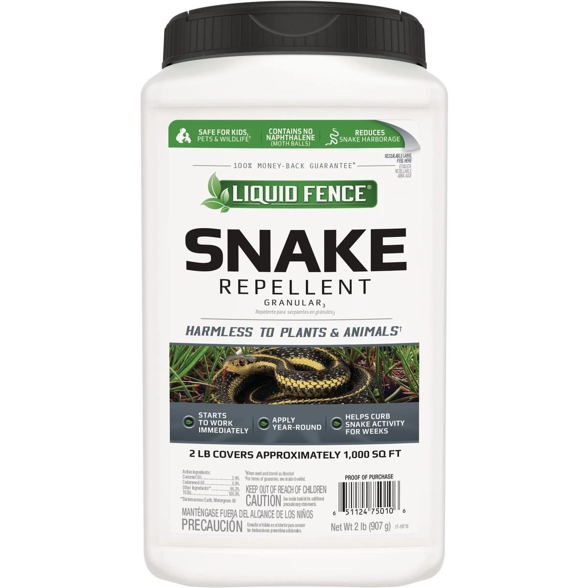 2 Lb. Ready To Use Granules Snake Repellent