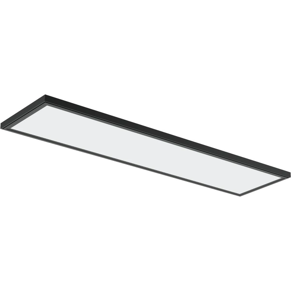 1 Ft. X 4 Ft. Cct Led Flat Panel Utility Surface Mount Ceiling Fixture With Interchangeable Trim