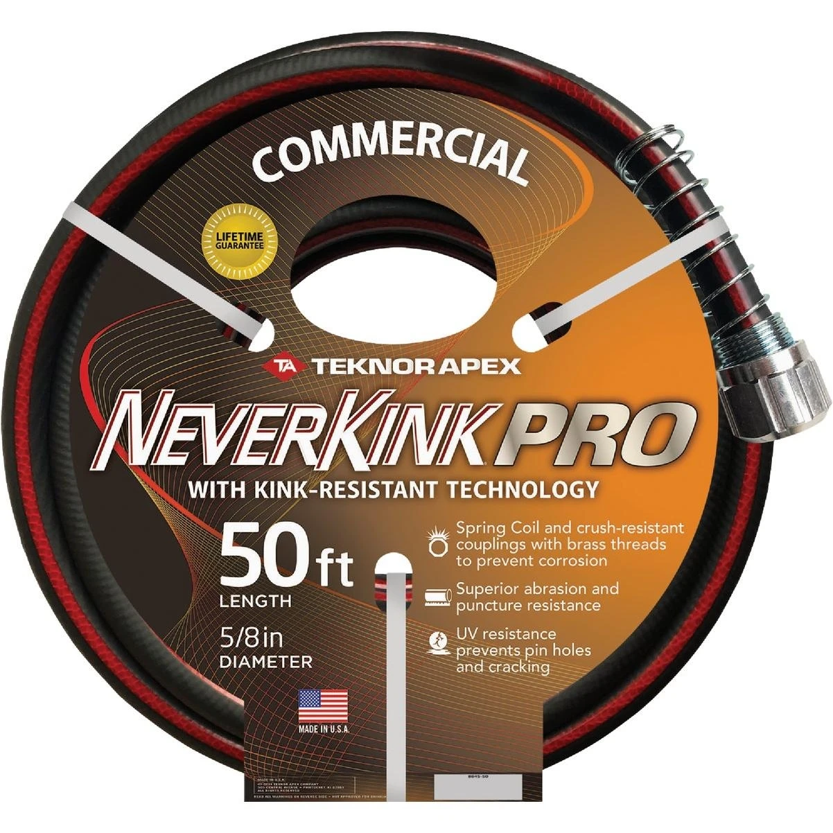 Neverkink Pro 5/8 In. Dia. X 50 Ft. Professional Duty Garden Hose
