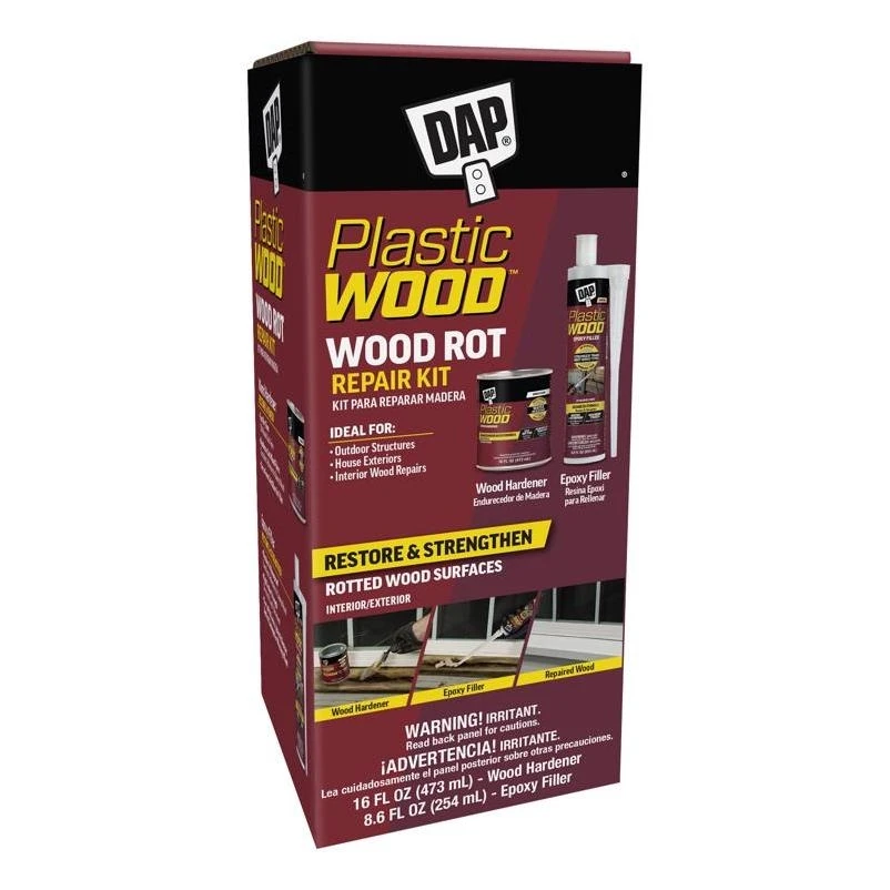 Natural Epoxy Wood Filler – 8.6 oz Cartridge – Plastic Wood 7079821005