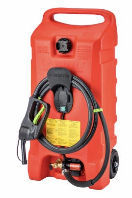 Flo 'n Go Battery-powered Fueling Station, 10-ft. Hose & Spout, Holds 14 Gallons