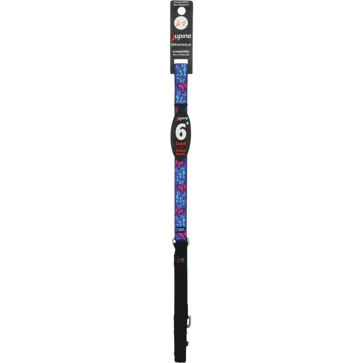 3/4 In. X 6 Ft. Woven Pattern Social Butterfly Dog Leash