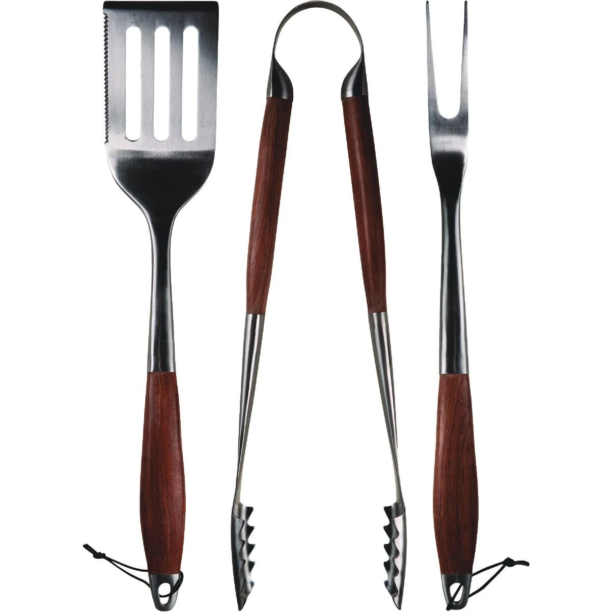 Heavy-duty Grill Tool Set (3-piece)