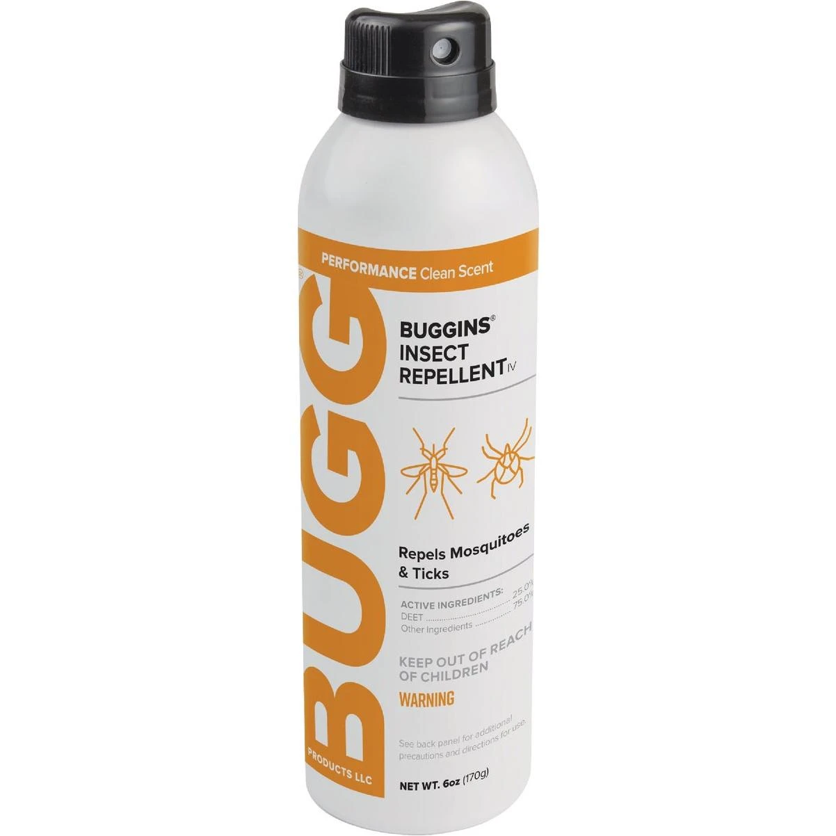 Buggins 6 Oz. 25% Deet Insect Repellent Iv