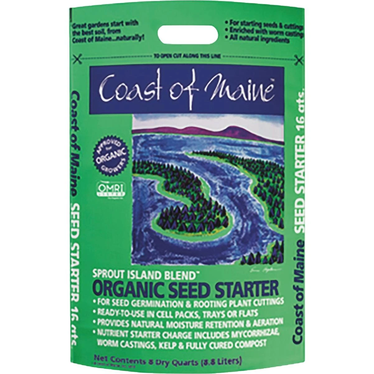 Sprout Island Blend Organic Organic Natural Seed Starter