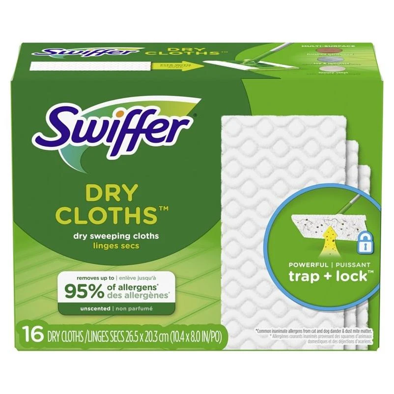 Swiffer Microfiber Disposable Dry Refill Pad – 31821