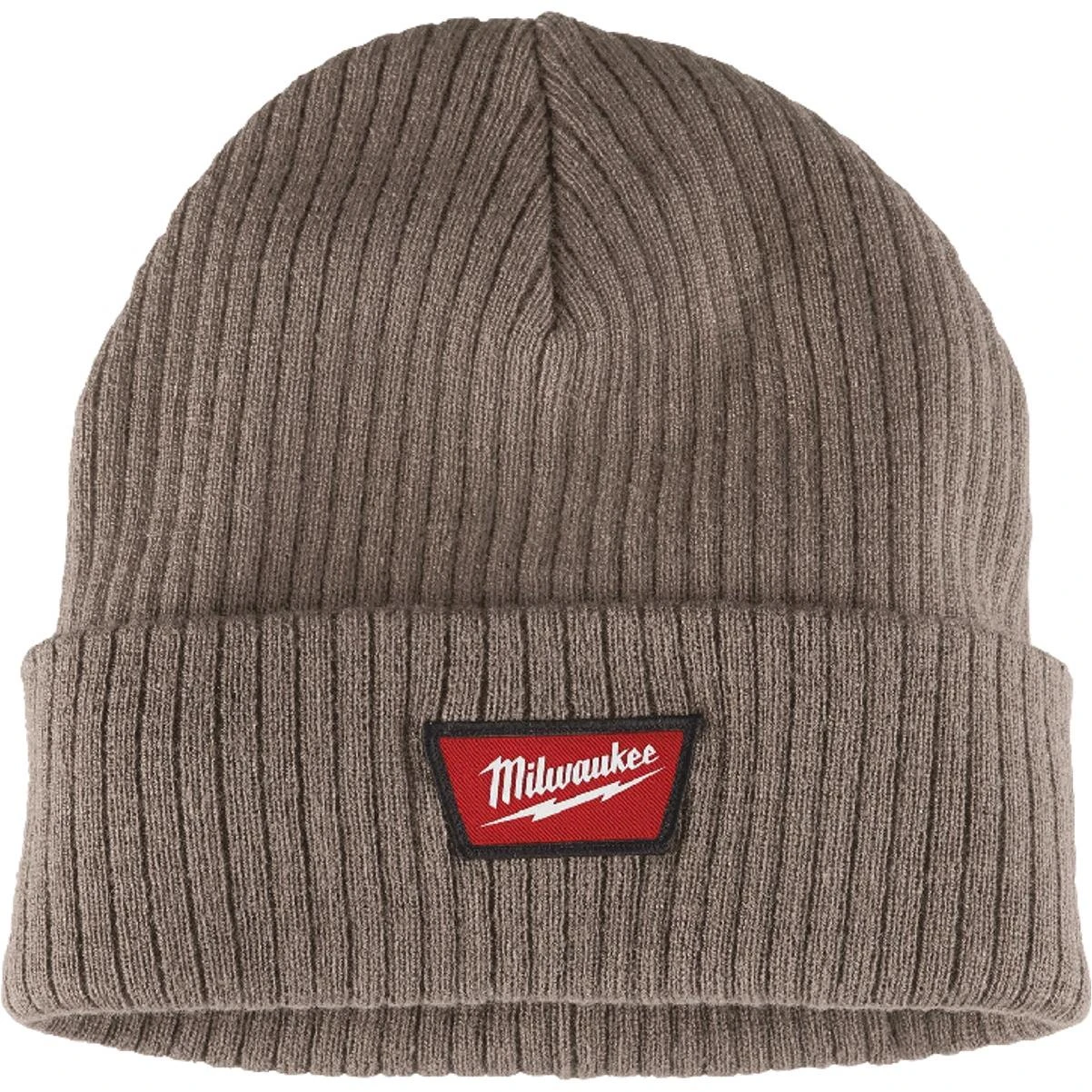 Milwaukee Brown Cuffed Beanie – Rib‑knit Acrylic Warmth Cap