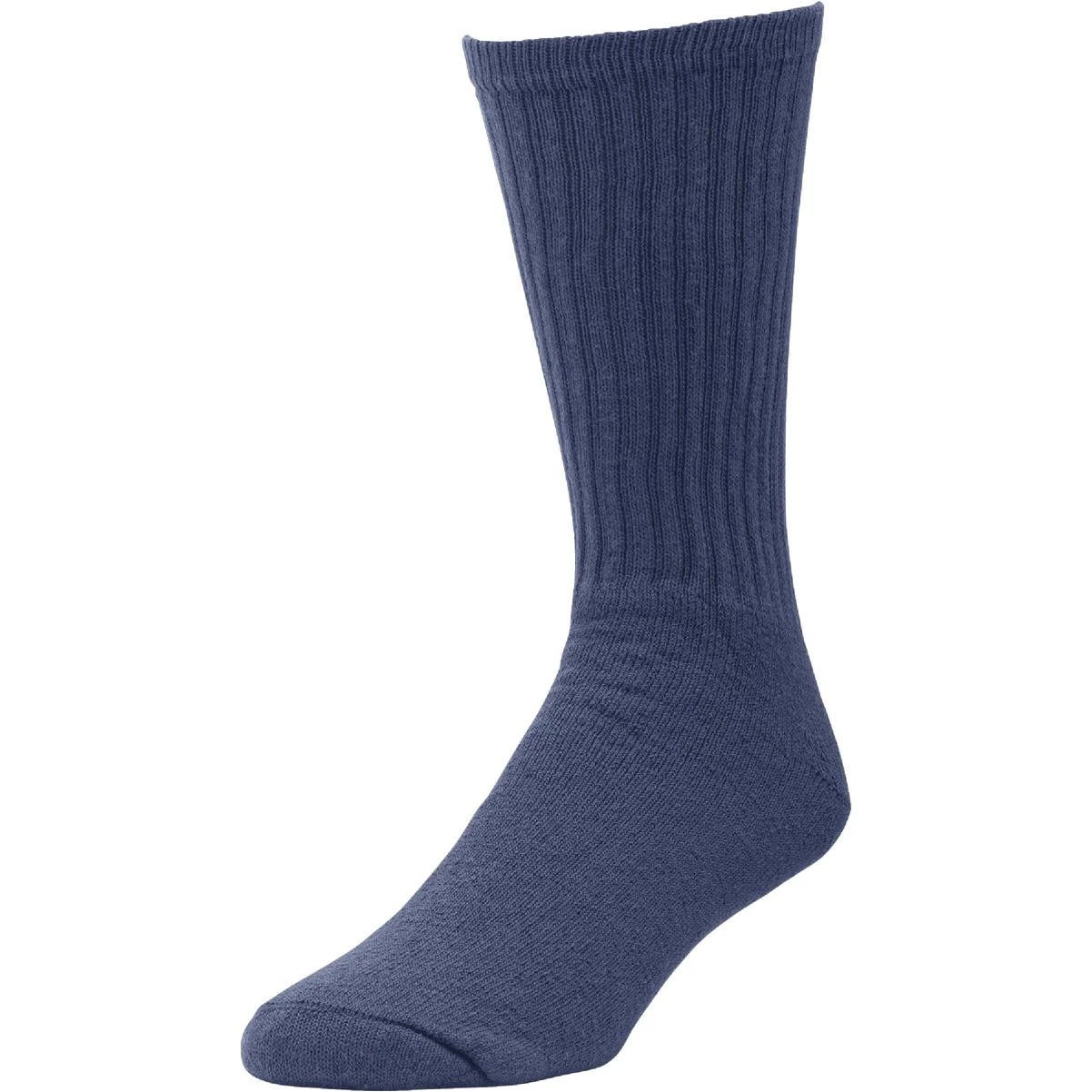 Navy Welt Top Crew Premium Sock (3-pack)