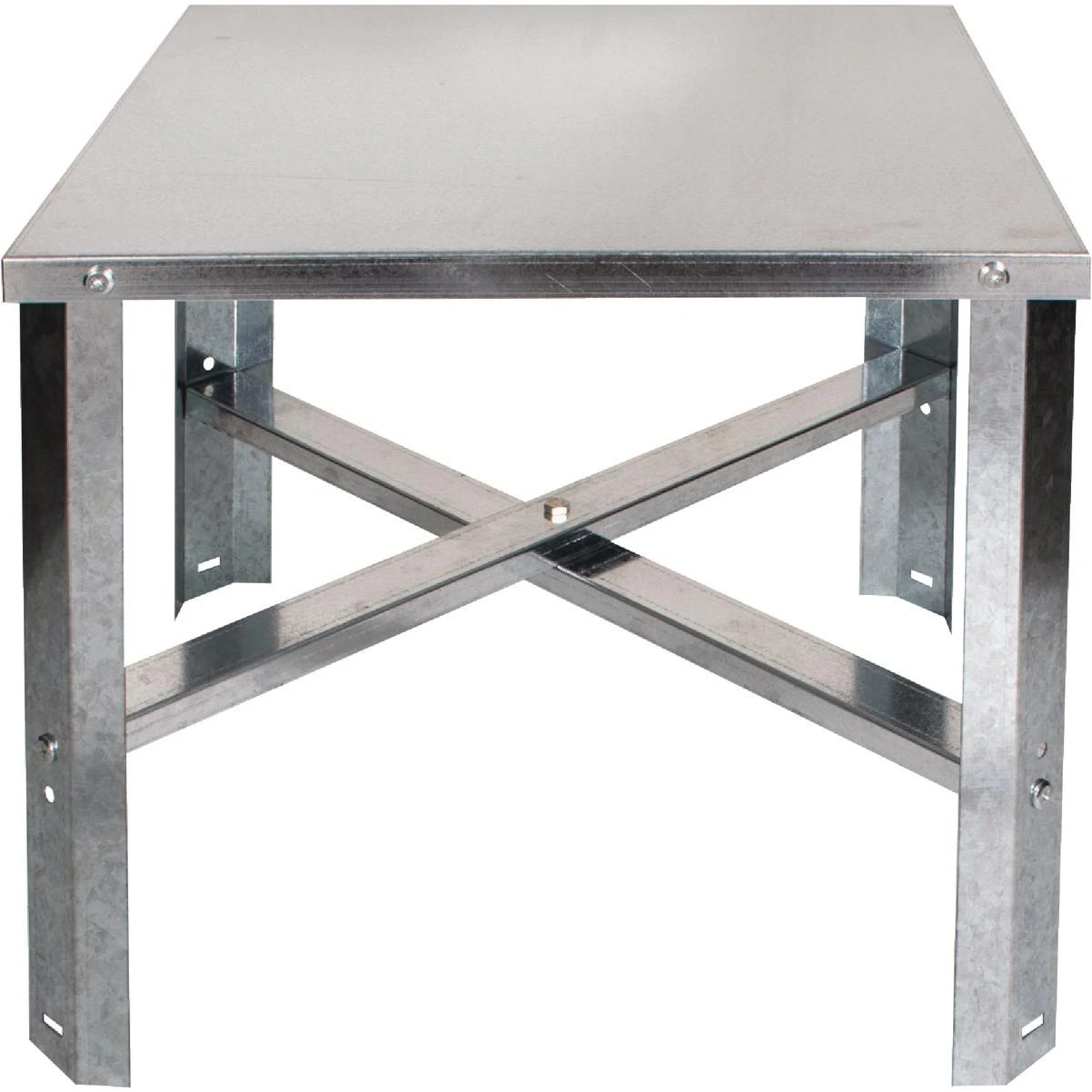 Steel 18 In. H. X 21 In. L. X 21 In. W. Water Heater Stand