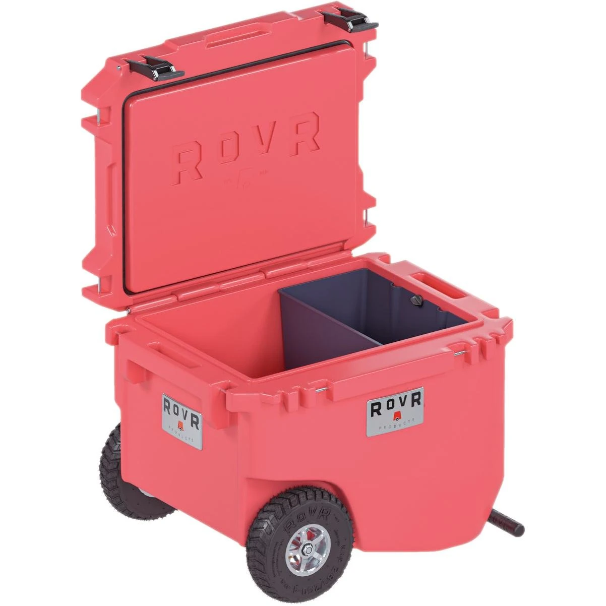 Rovr Rollr 60 Qt. Wheeled Hard Cooler, Coral
