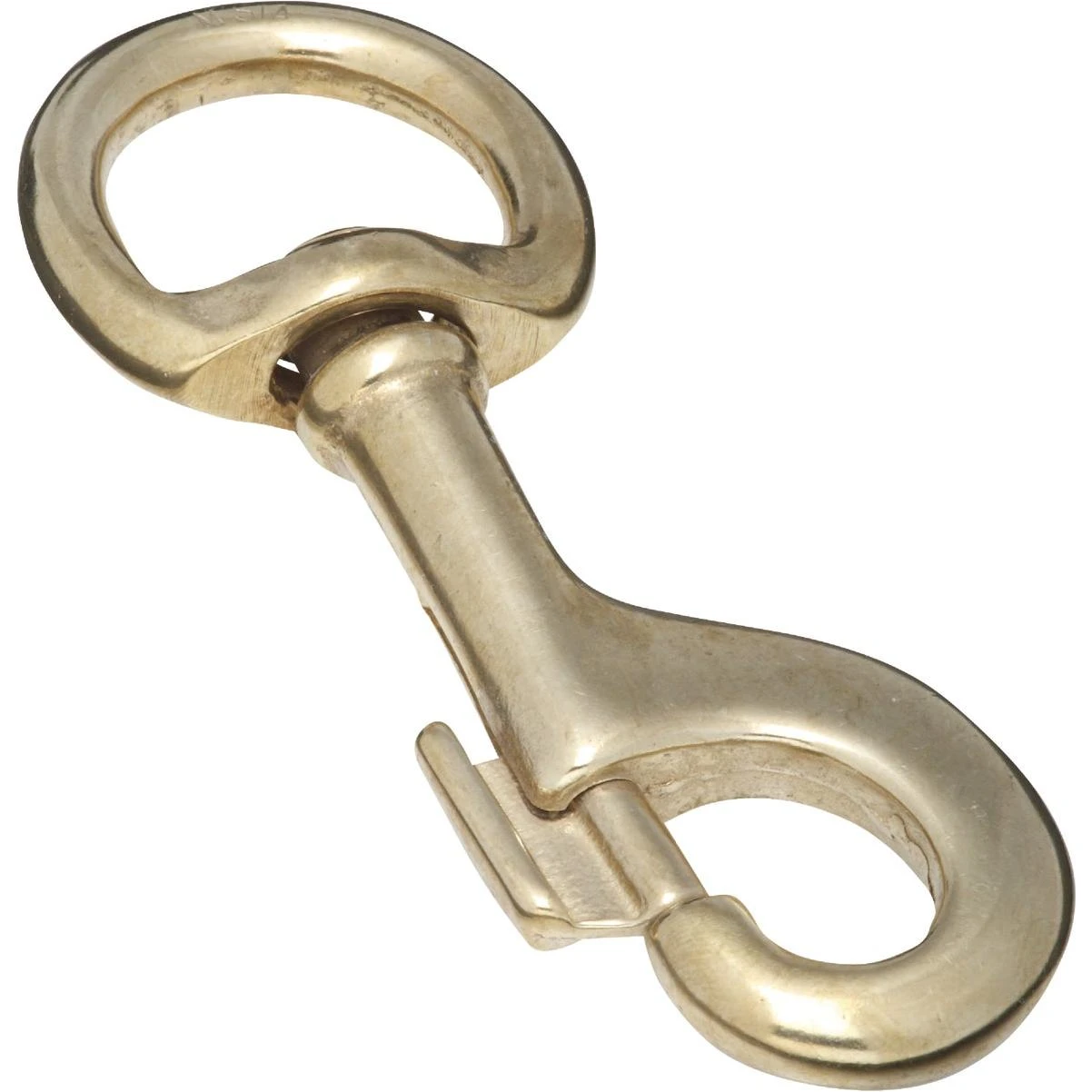 1-1/4 In. X 5 In. Bronze Bolt Swivel Round Eye Snap