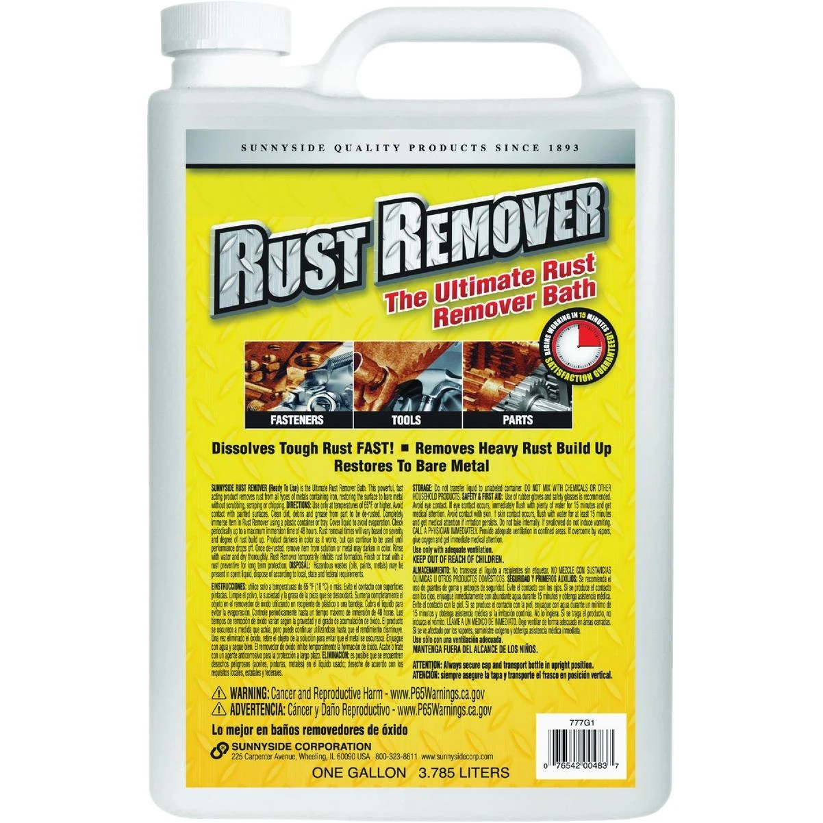 Rust Remover Bath, 1 Gal.