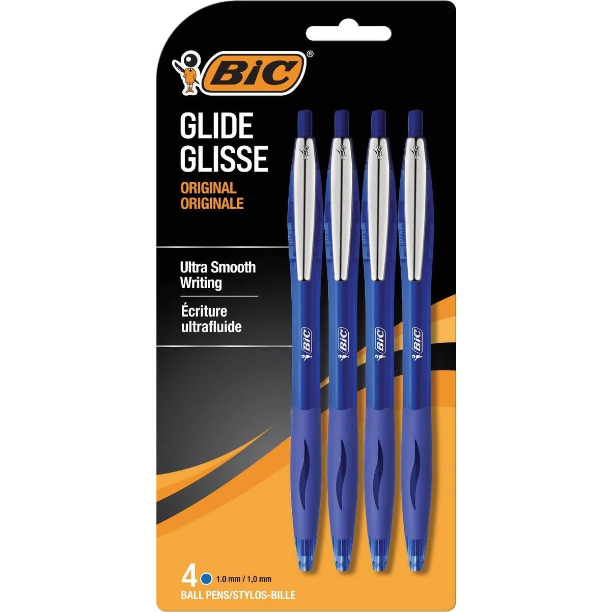 Glide Original Medium Point Blue Ball Pen (4-pack)