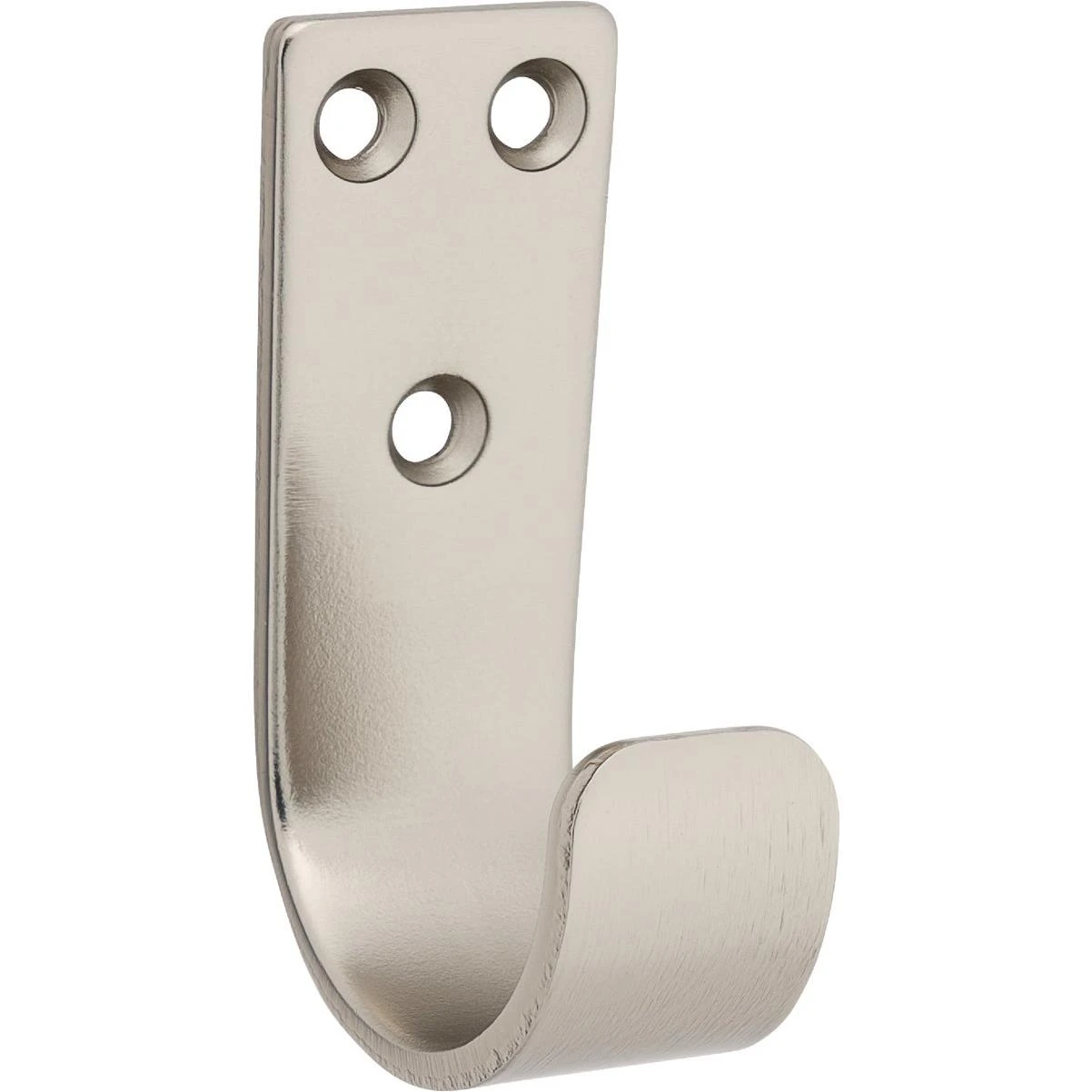 2-5/16 In. Satin Nickel Cooper Multipurpose Hook (2-pack)