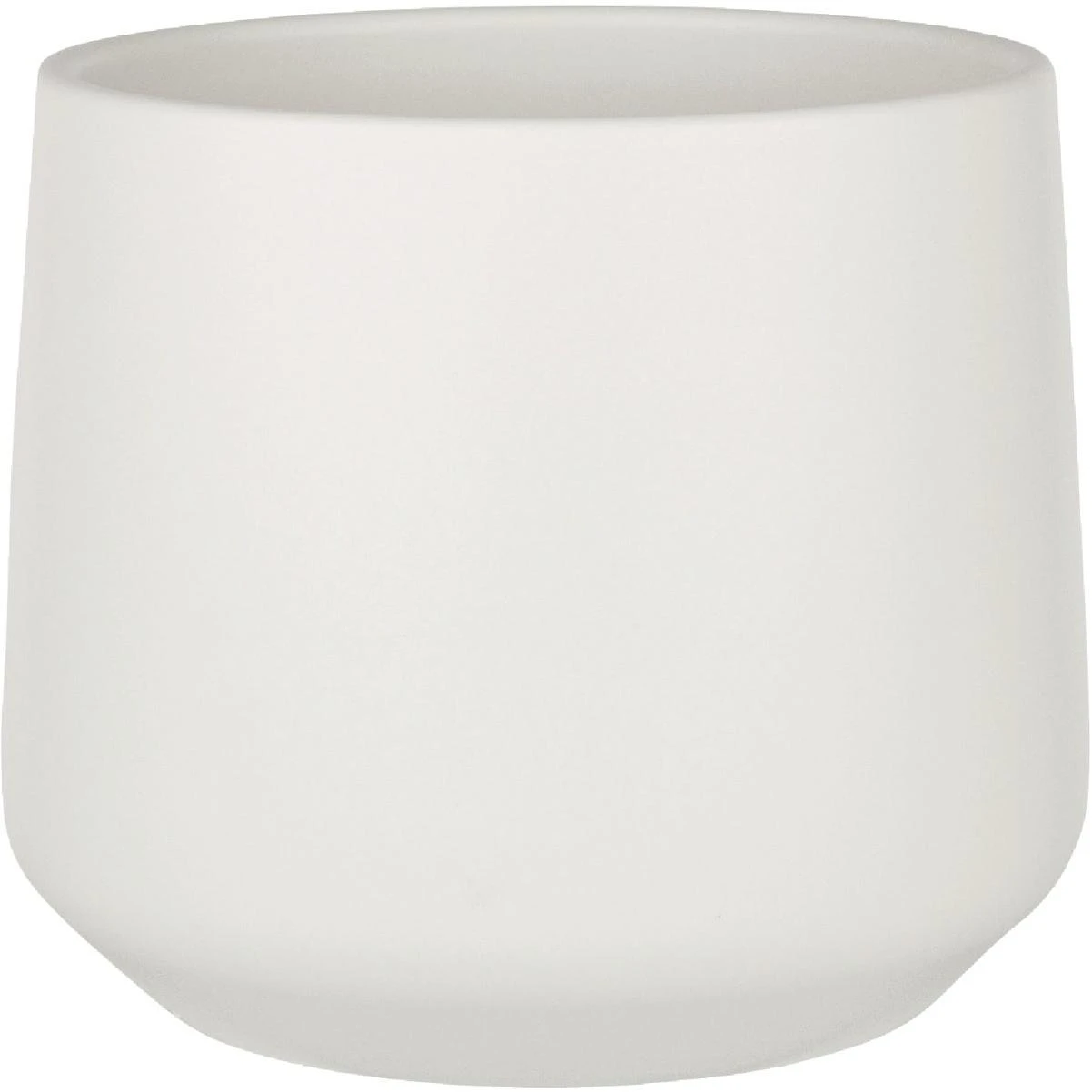 8.59 In. X 7.08 In. Vanilla Ceramic Atlanta Planter