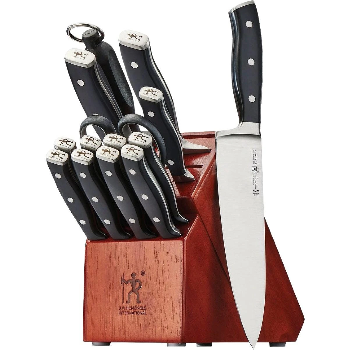 J. A. Henckels International Forged Accent Knife Block Set (15-piece)