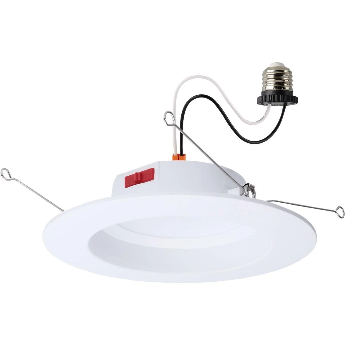 Nuvo 5/6 In. Retrofit White Selectable Color Temperature Led Recessed Light Kit Ic-rated