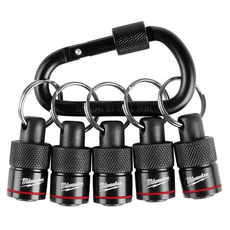 Magnetic Carabiner Bit Holder – 5‑piece Set For Impact Tools