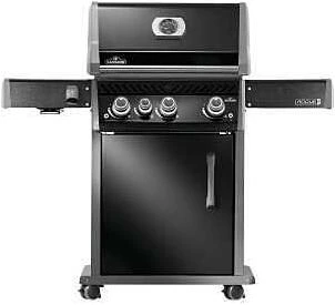 Napoleon Rogue Pro 425 3‑burner Propane Gas Grill With Infrared Side Burner – 42,000 btu