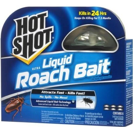 Hot Shot 2.7-oz 6-count Ultra-liquid Roach Bait