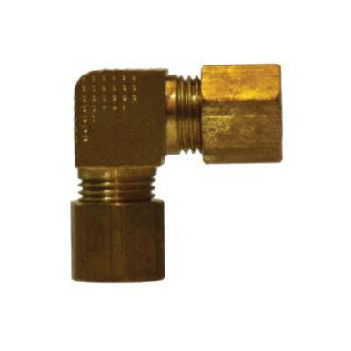 Opens dialog Midland Industries 00065-12 - 90° Union Elbow, 3/4" Compression x 3/4" Compression, Brass