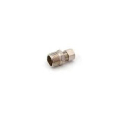 Opens dialog Midland Industries 700668-0808 - Connector, 1/2" Compression x 1/2" Male NPTF, Lead-Free Brass,