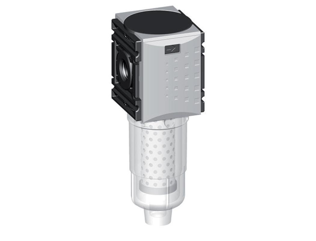 Activated Carbon Filter G1/4'' 470 l/min Without Drainage Polycarbonate Futura 0