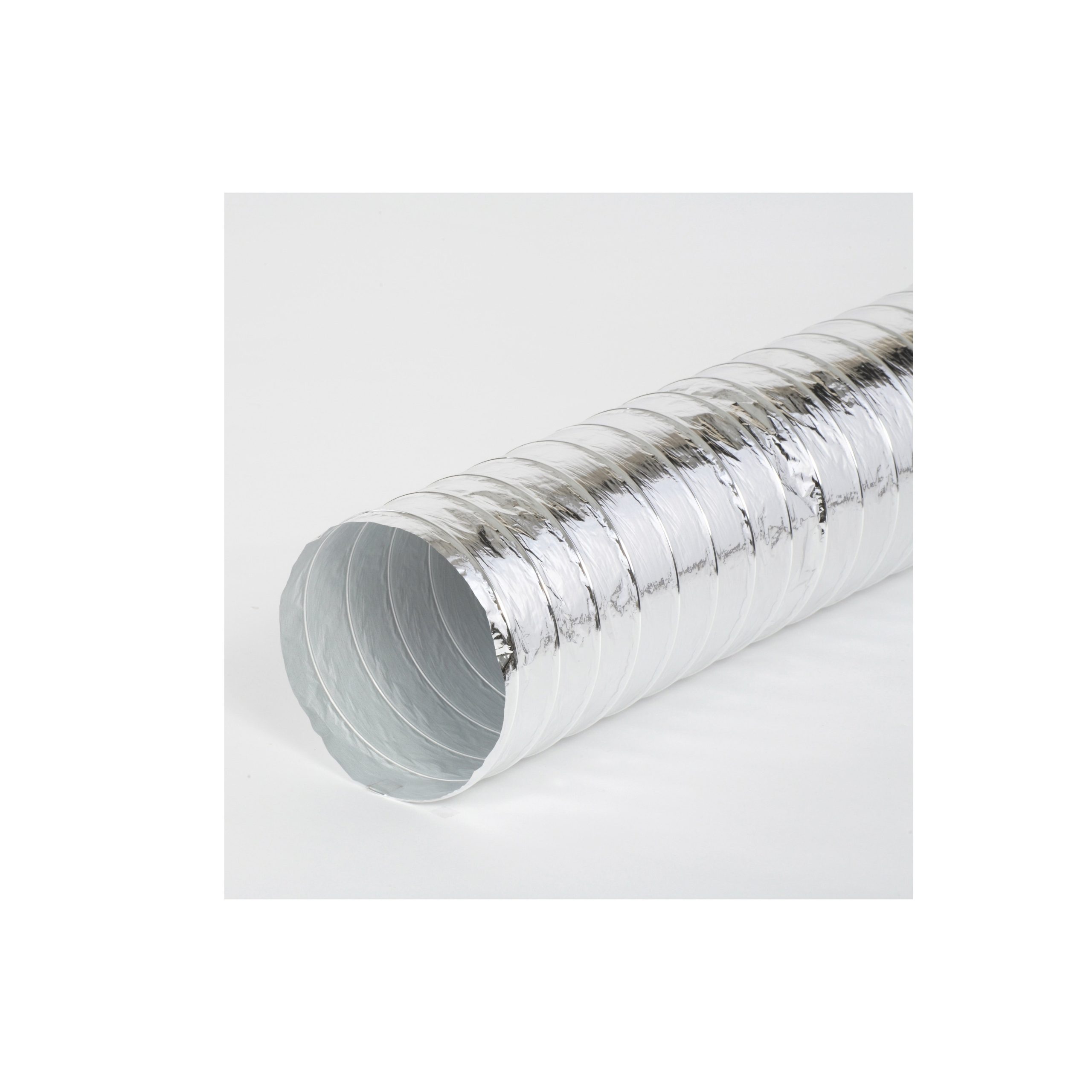 Atco 5102504 Non-Insulated Flexible Air Connector 4 in ID x 25 ft L 5000 fpm Metalized Polyester Domestic