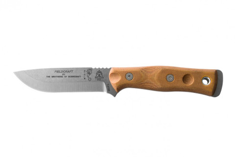 TOPS Knives Fieldcraft Uncoated Fixed Blade Knife (BROS-TBF)