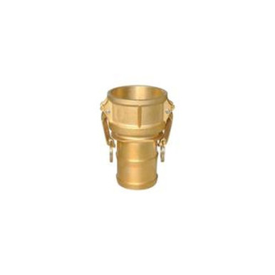 Opens dialog Midland Industries CGC-250-B1 - Cam & Groove Coupler, 2-1/2" Type C x 2-1/2" Hose Shank, Brass