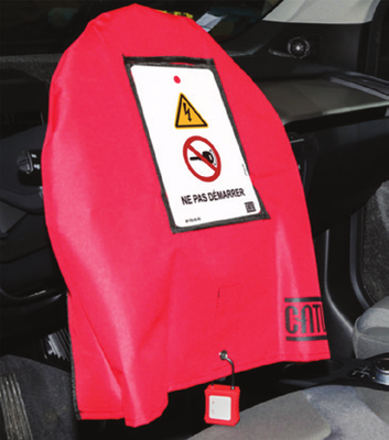John Dow Industries Locking Steering Wheel Cover (LSWC)