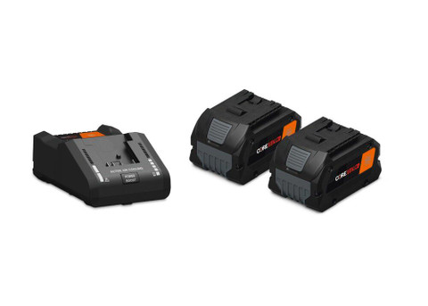 Fein Core 18V 8.0 Ah AmpShare Battery Starter Set with Rapid Charger (92604229090)